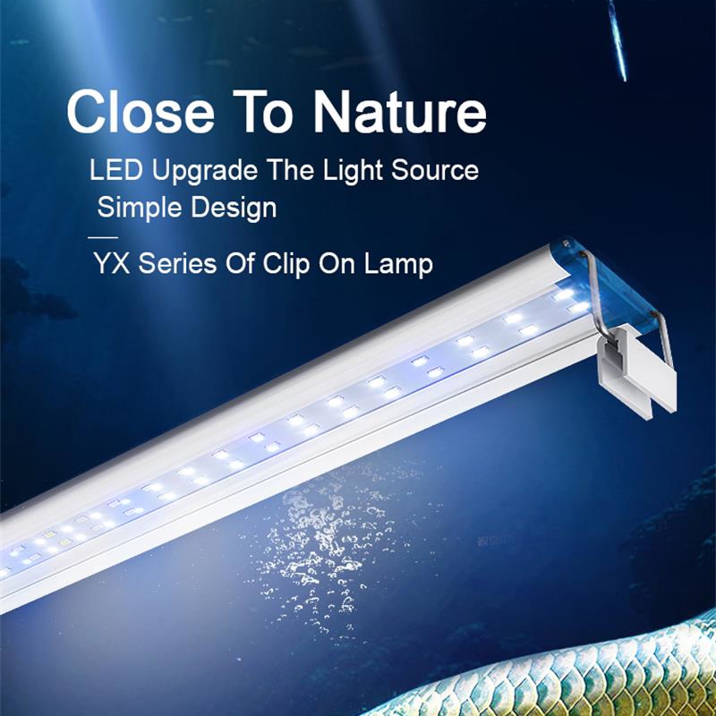 Aquarium Marine Lights - Extensible Waterproof Clip on Lamp For