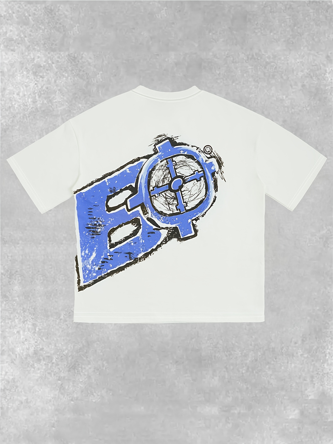 Streetwear T Shirt Y2K Hip Hop - Live Rock 评论和价格
