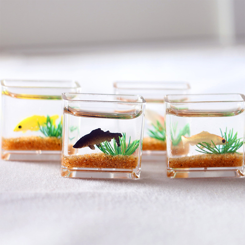 Home Ornament Doll House Decor - Ocean Aquarium 评论和价格