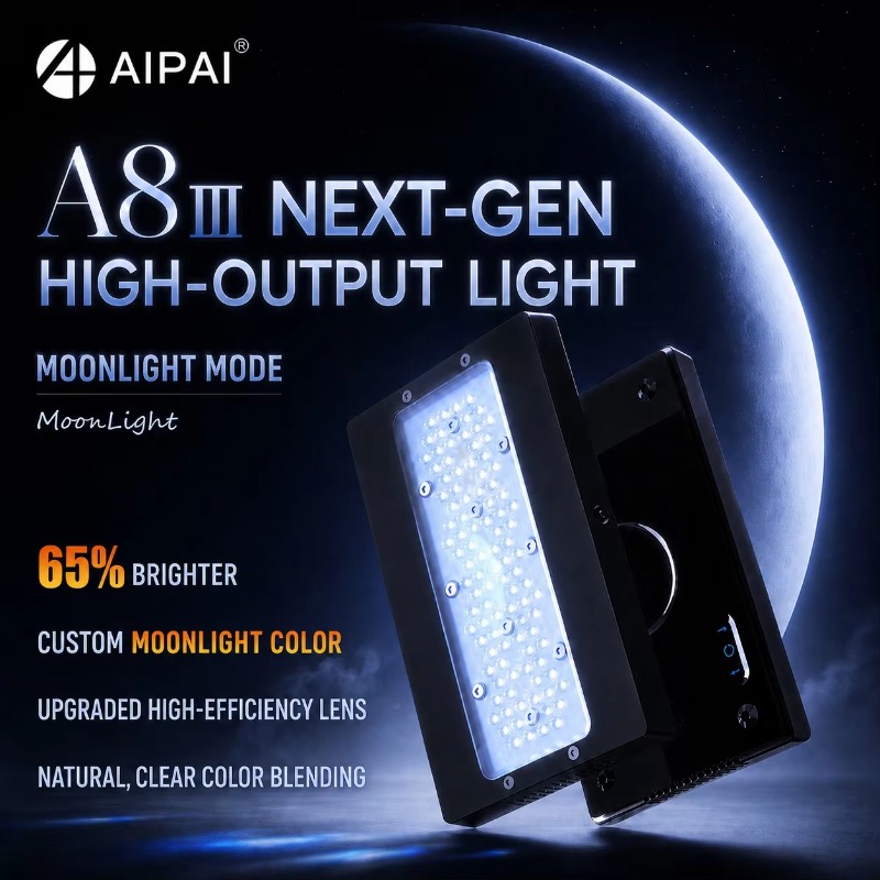 AIPAI A8 III Series A8SE/A8 Pr - Aquarium Marine Lights 评论和价格